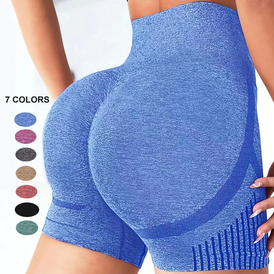 Lift & Flow High-Waist Yoga Shorts - 3-Piece Set